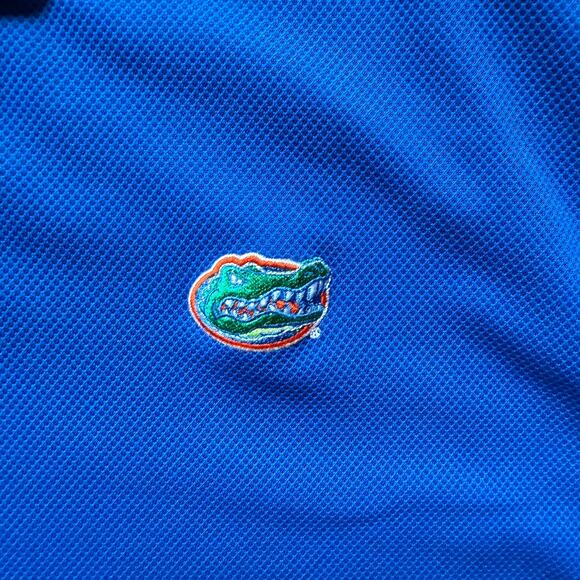 Columbia Florida Gators Polo Shirt Men’s XL Blue Performance Golf - Picture 2 of 5